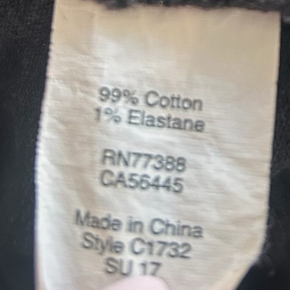 Madewell High-Rise Denim Shorts- Black- Size 27 - Picture 11 of 14